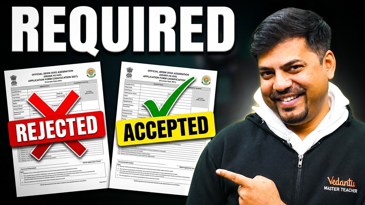 JEE 2027 Registration : Must-Have Documents 📄 | Latest NTA Guidelines | Harsh Sir