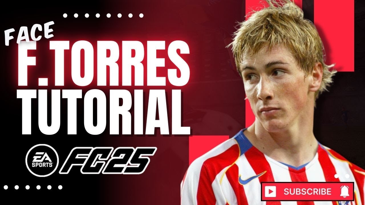 Como crear a FERNANDO TORRES en EA FC25 ( JOVEN )
