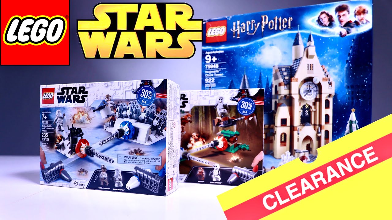 LEGO Star Wars On Clearance and HARD TO FIND LEGO Sets ! LEGO Star Wars, Harry Potter & much more!