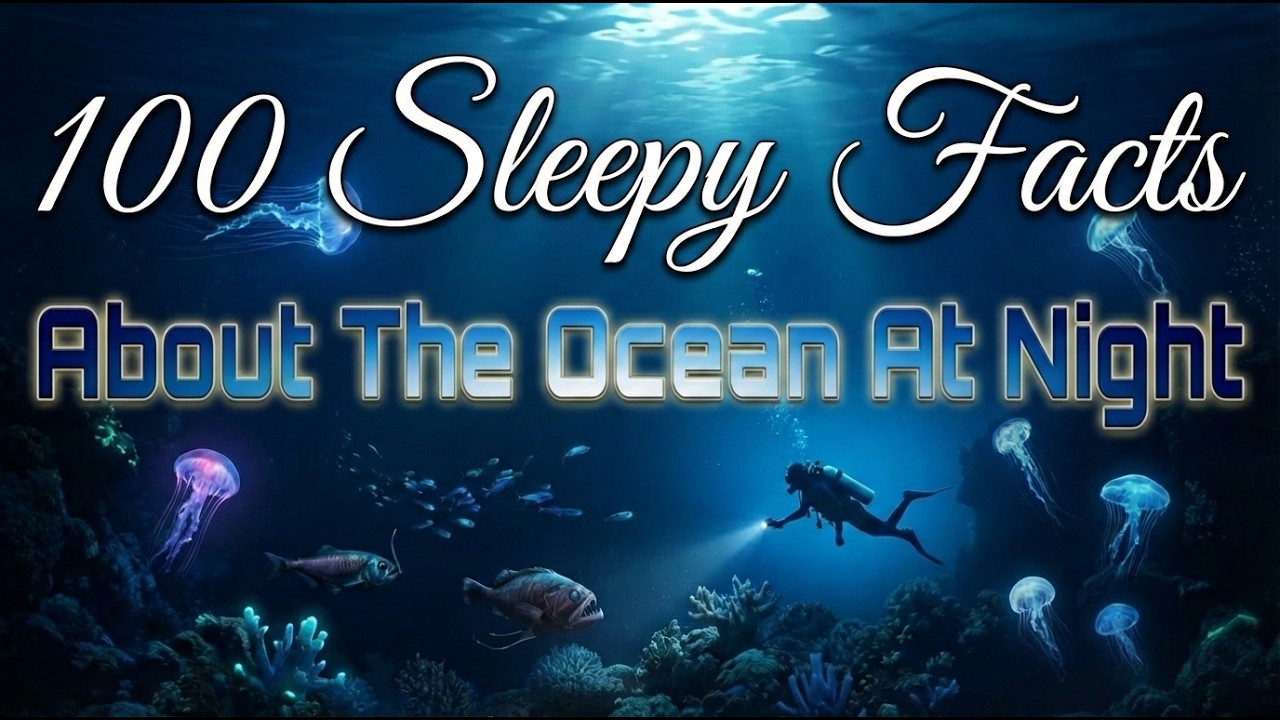 The Most Relaxing Facts About The Ocean at Night to Fall Asleep To — 2 Hours — No Adverts