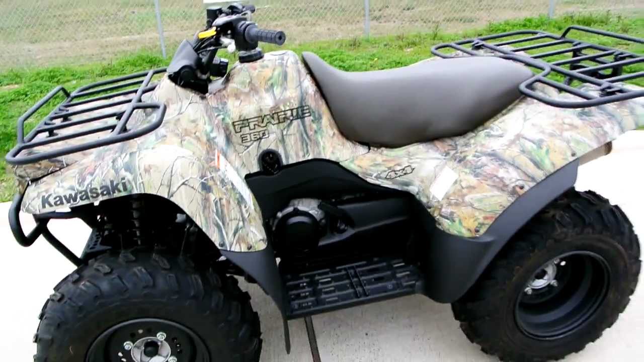 2011 Kawasaki Prairie 360 4X4 Camo: Overview and Review