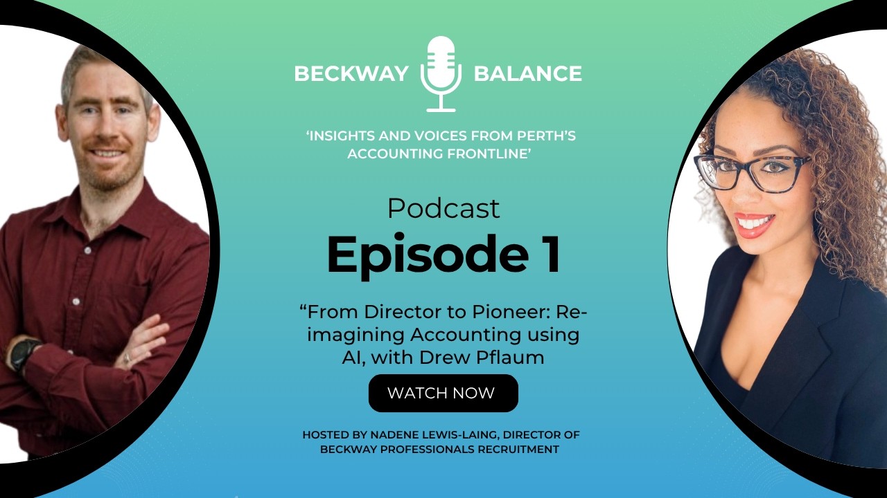Episode 1 “From Director to Pioneer: Re-imagining Accounting using AI, with Drew Pflaum’