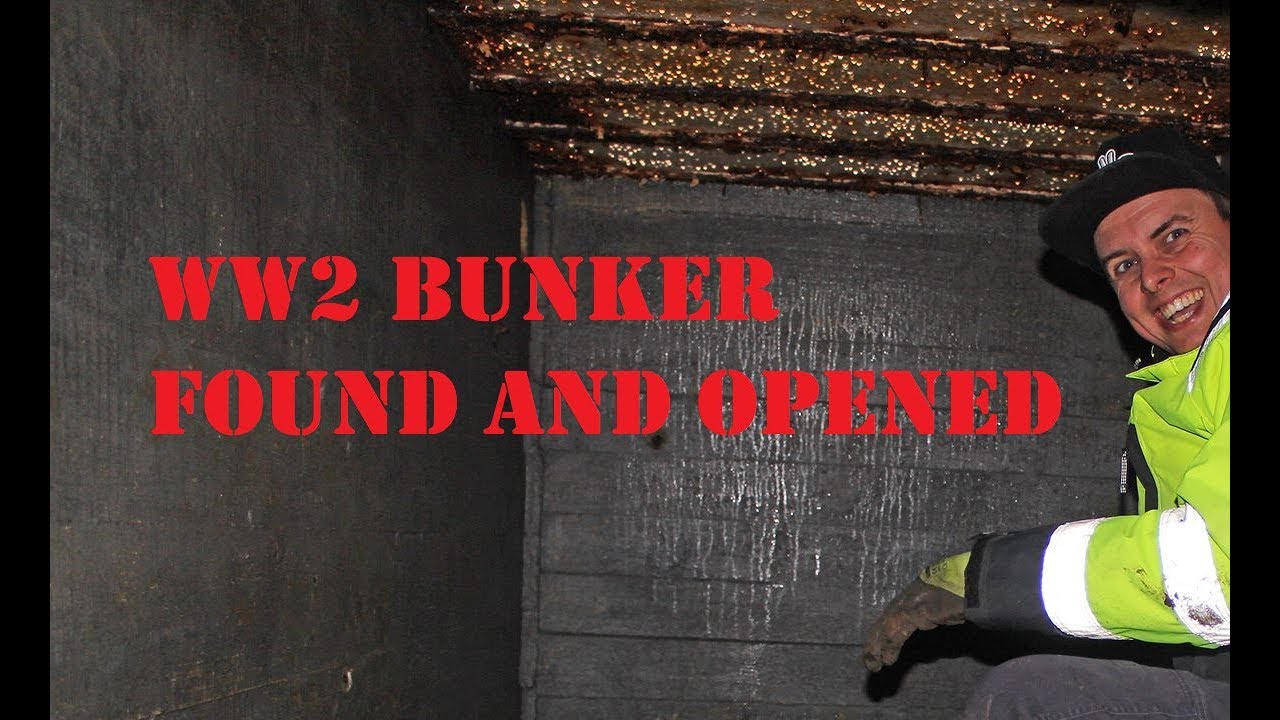 WW2 Bunker found and opened!