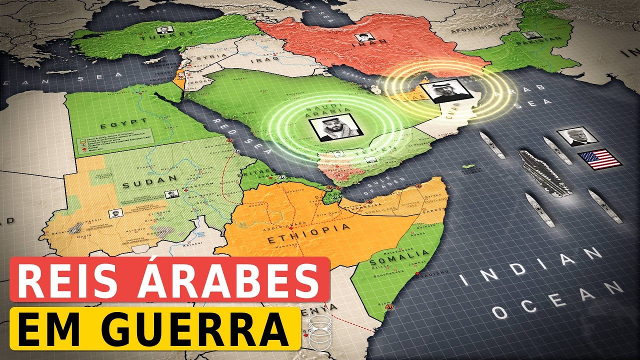 Geopol&iacute;tica do Golfo: Ar&aacute;bia Saudita vs. Emirados &Aacute;rabes Unidos