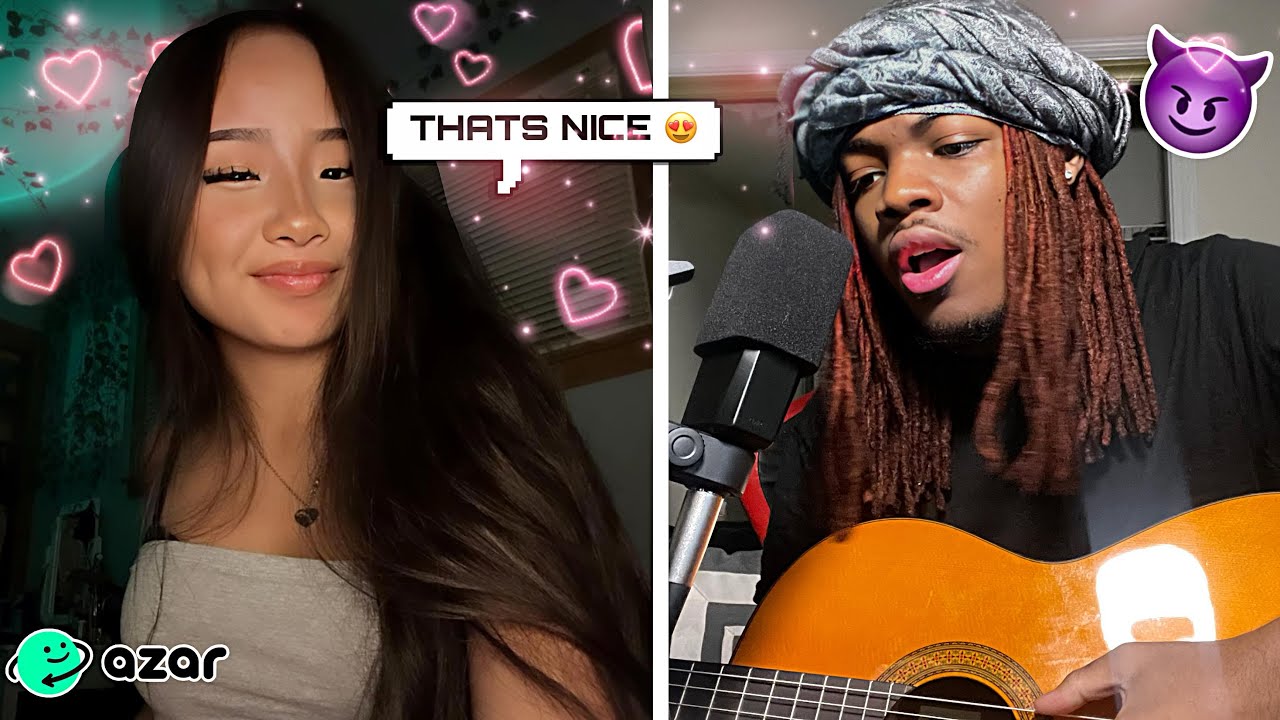 BADDIES Fell in LOVE with my SINGING | AZAR