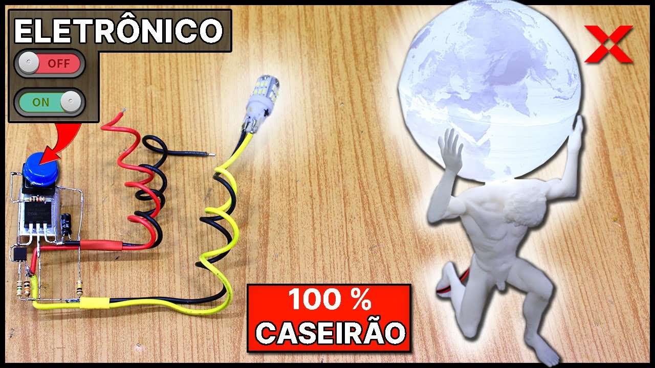 Como Fazer ON e OFF ! 100% CASEIRÃO