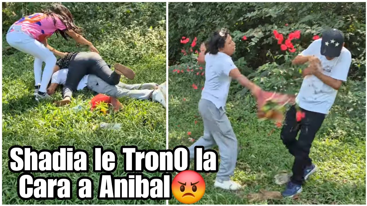 Gran problem4 entre Anibal y Shadia/ellas se pele4n por el amor de Melvin que 3scandalo hicierón😡