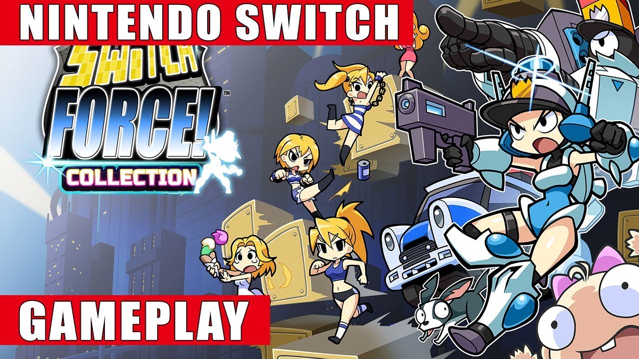 Mighty Switch Force! Collection Nintendo Switch Gameplay