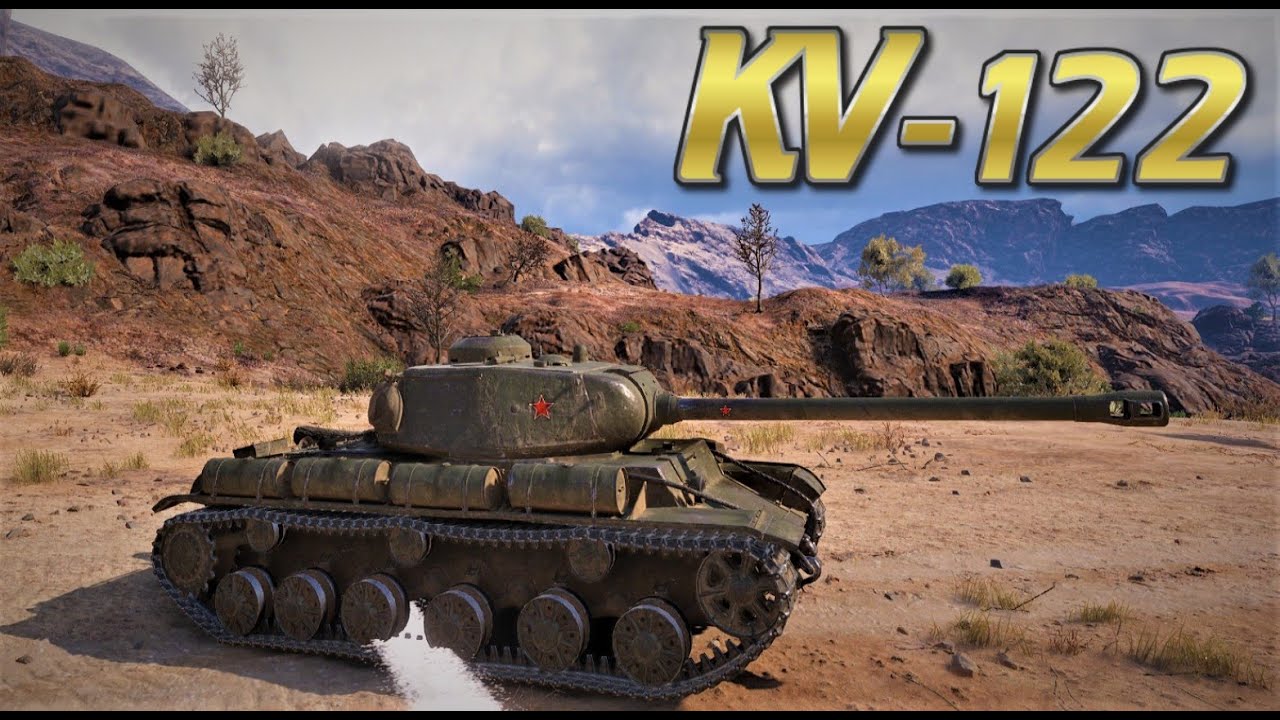 KV-122 : 5 Kills - 3.5K Damage *World of Tanks*