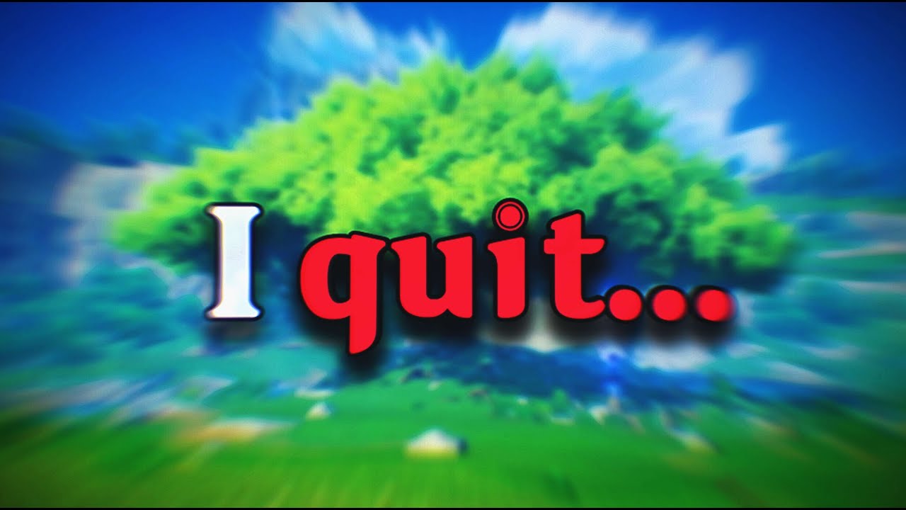 Stockholm Syndrome (I am quitting Genshin Impact for good.)