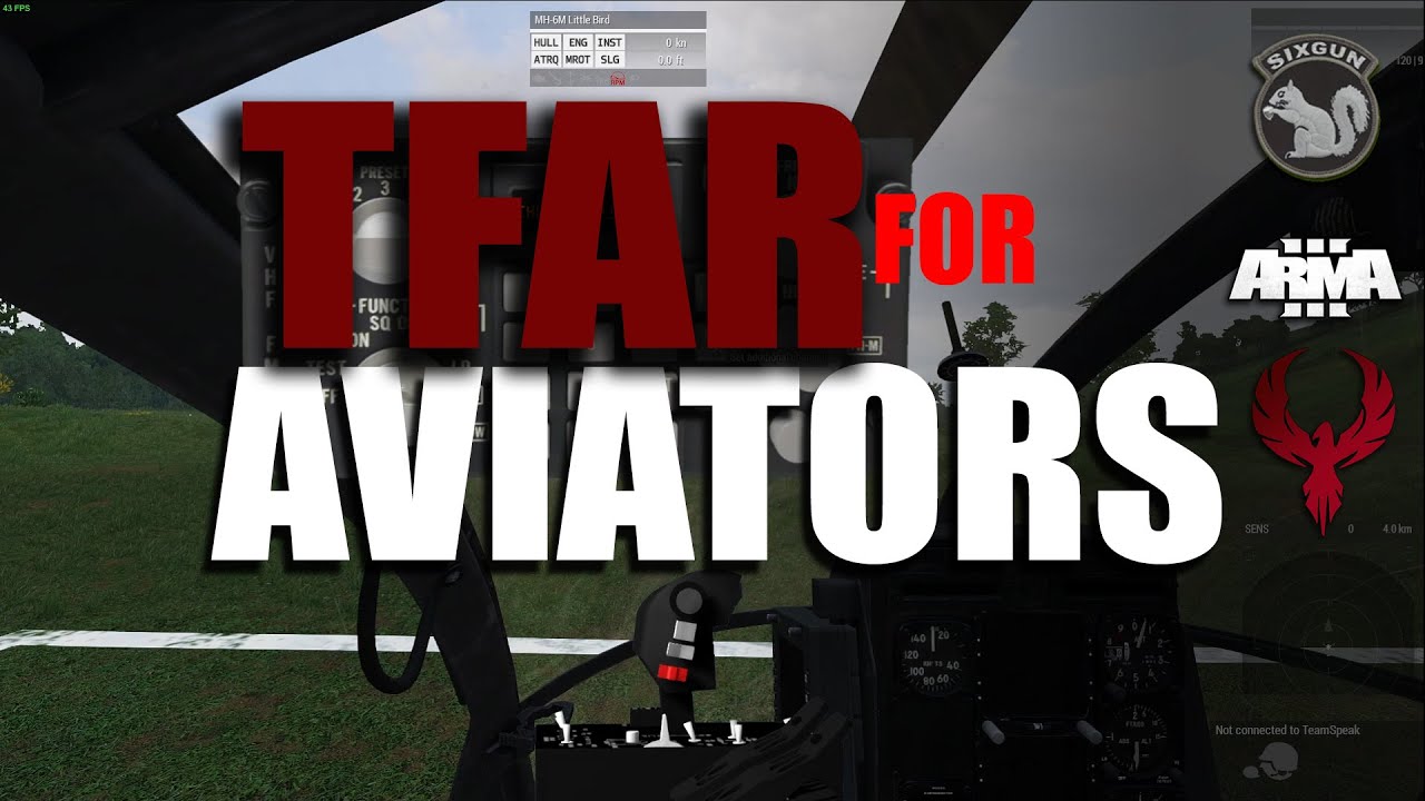 TFAR for Aviators: Arma 3 Radio Mod Tutorial