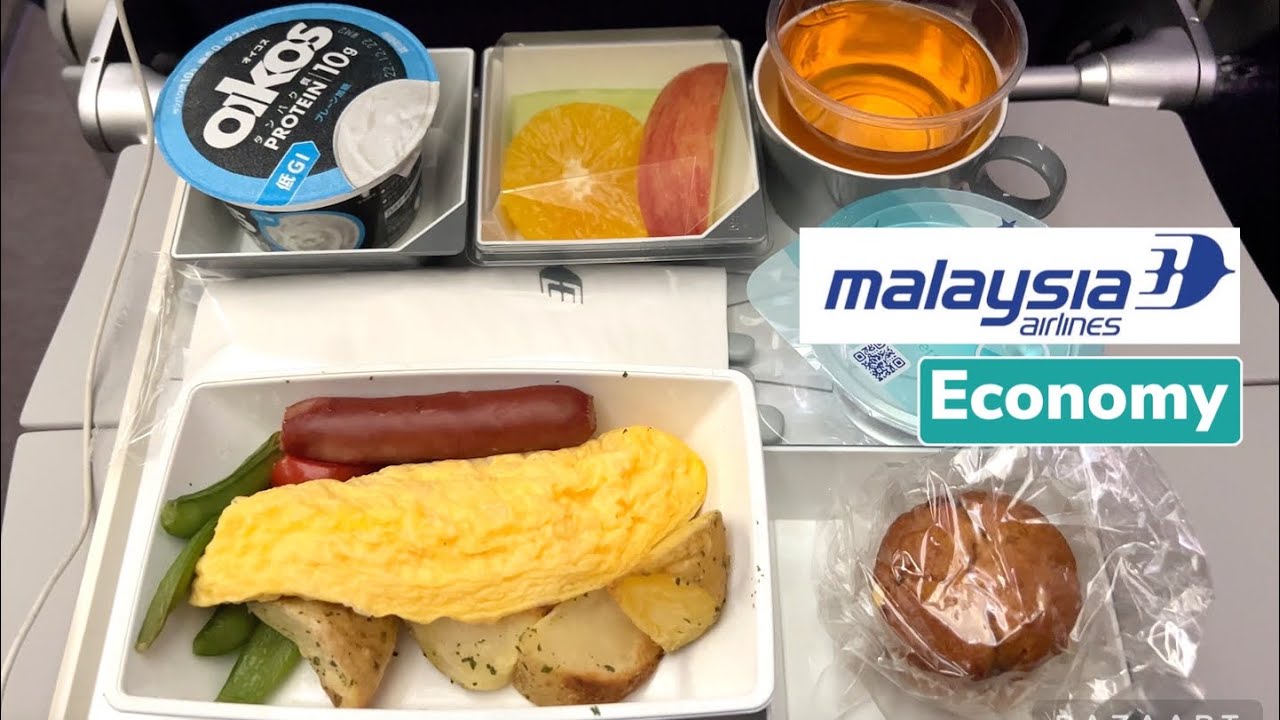 ОБЗОР ПИЩИ в эконом-классе Malaysia Airlines. Перелет из Токио в Бангкок, Таиланд