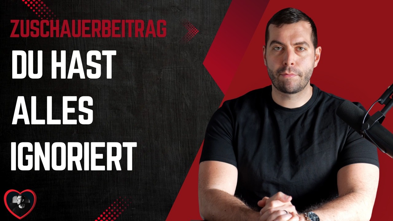 Du hast jede rote Flagge gesehen &ndash; und bist trotzdem reingerannt