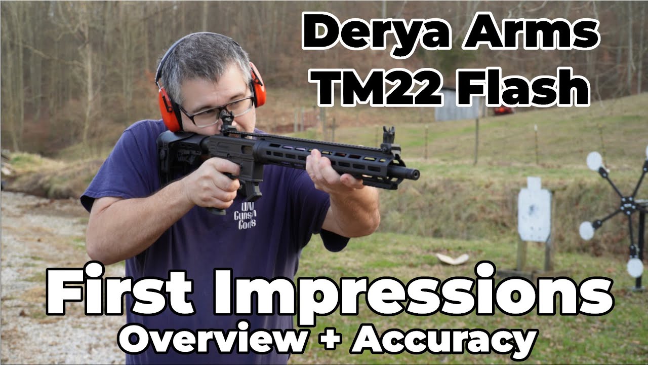 Derya Arms TM22 Flash: First Impressions Overview + Accuracy.