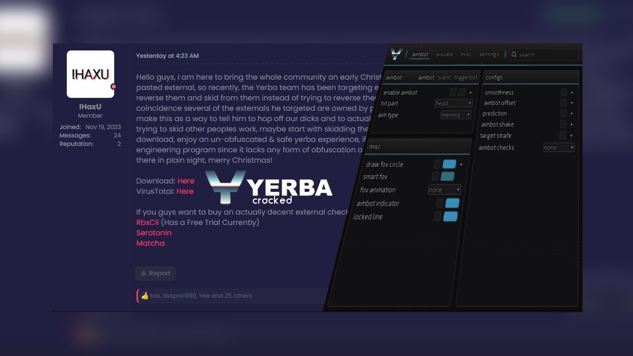 YERBA CRACKED |Yerba External|