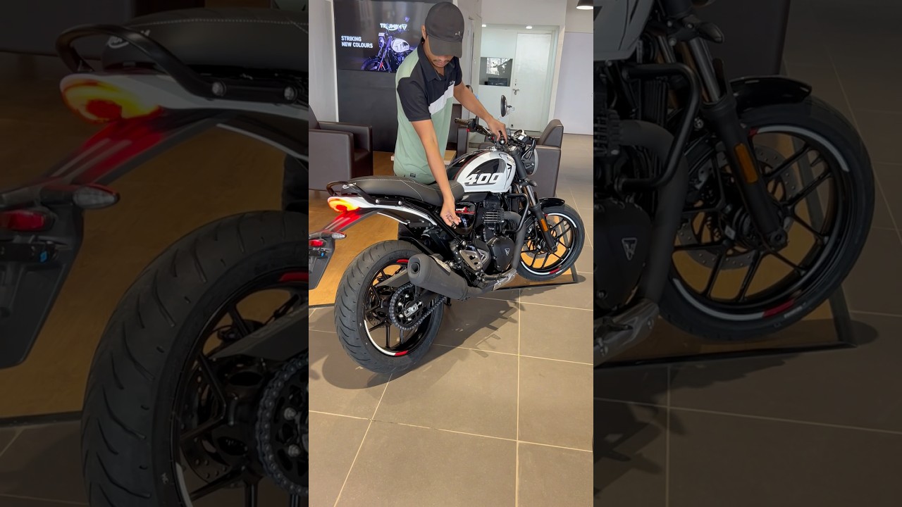 Triumph Speed T4 Exhaust Sound 🔥#shorts #shortsvideo #trending #triumph #ytshorts #sportsbike