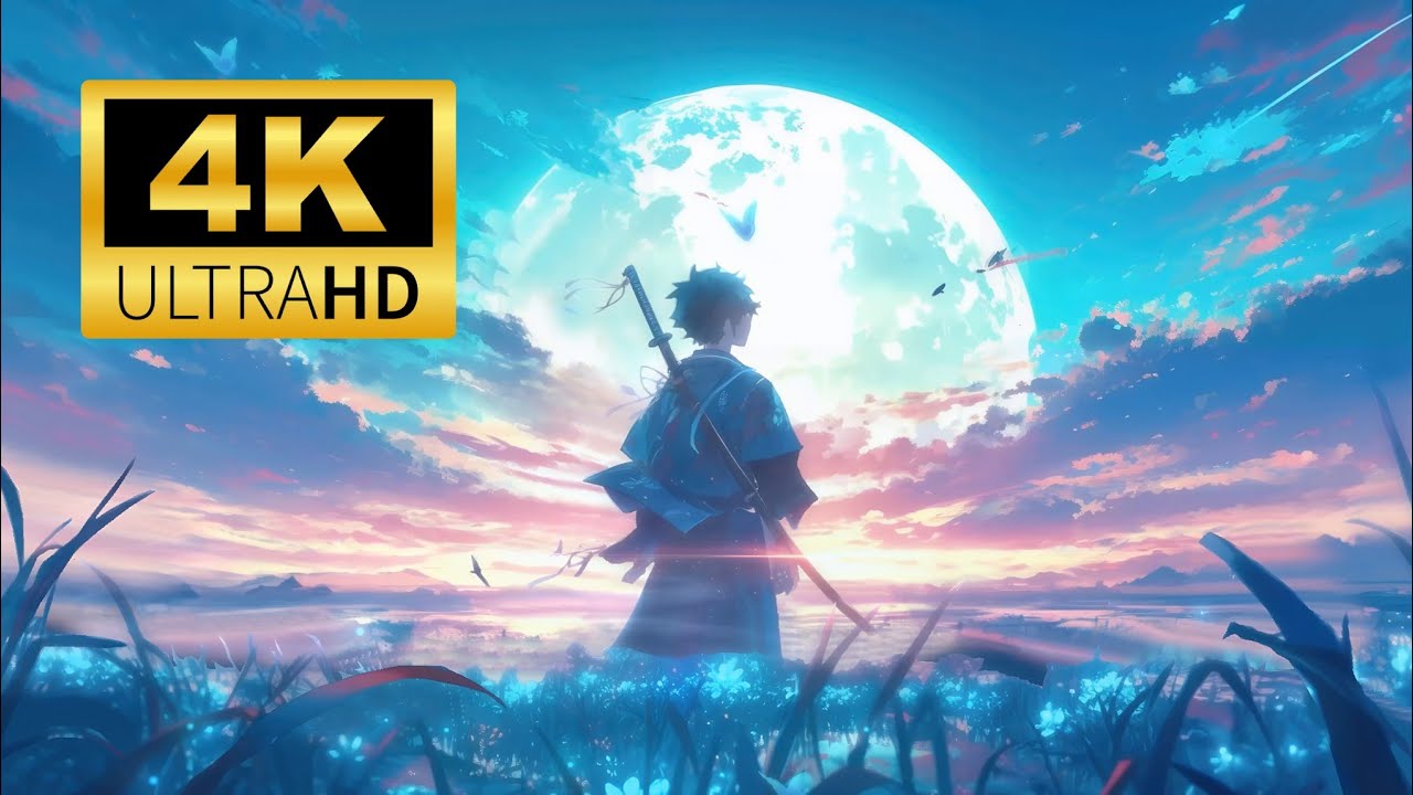 Moonlit Ronin Ambience 10 Hours - Samurai Night, Meditation & Stoic Calm