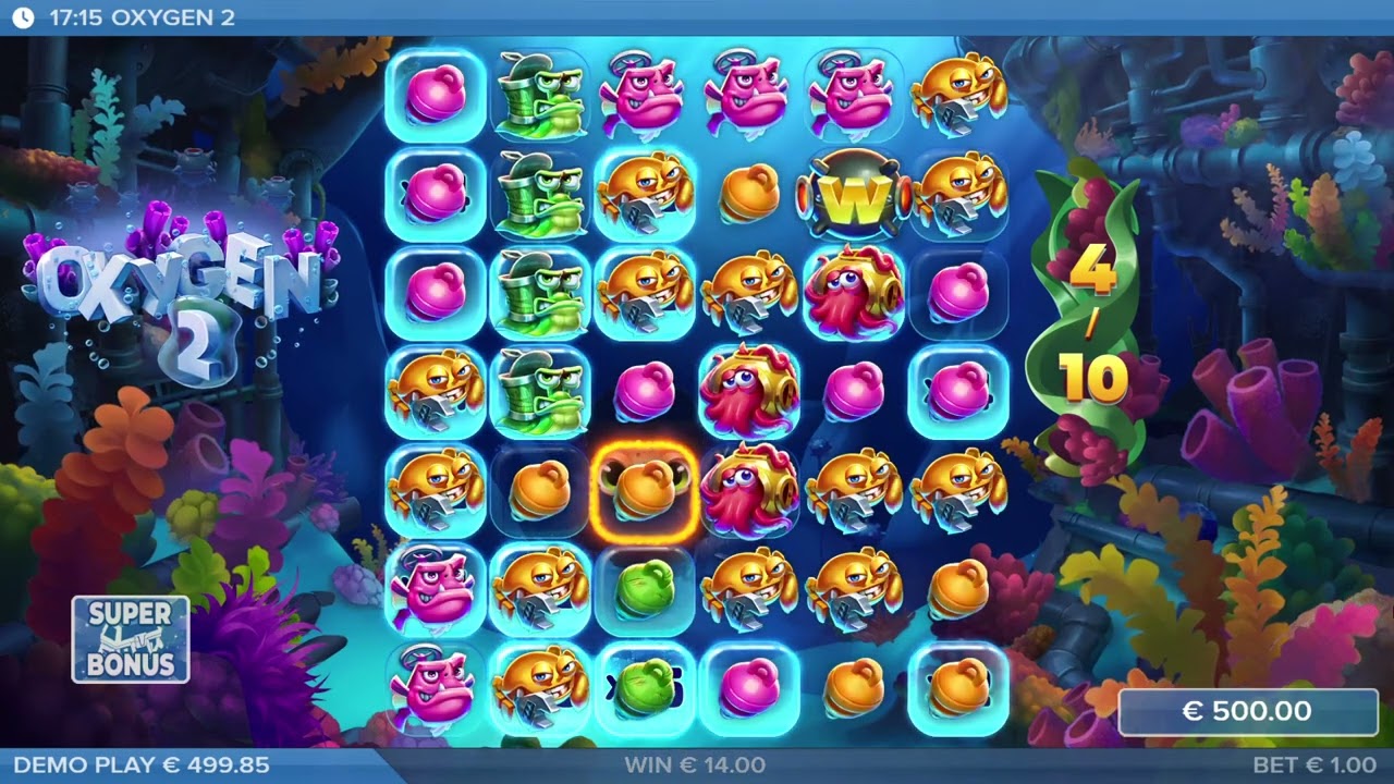 Oxygen 2 Demo slot super bonus buy!