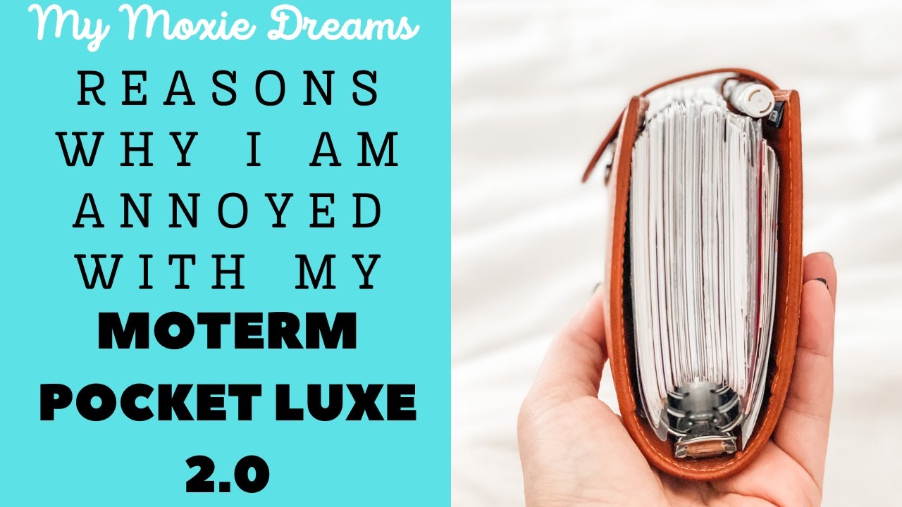 WHY I AM ANNOYED WITH MY PLANNER | MOTERM POCKET LUXE 2.O CARAMEL | RINGS PLANNER #pocketplanner