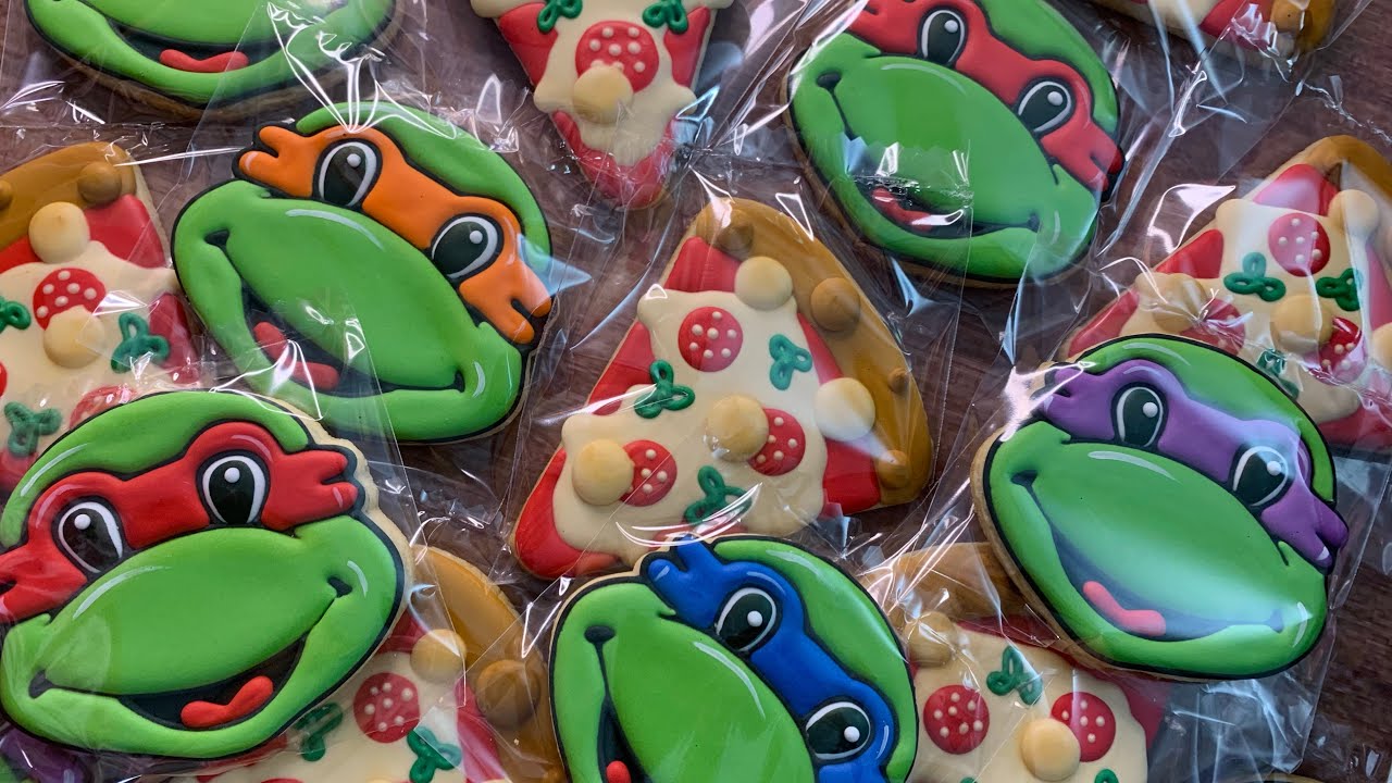 Galletas Tortugas Ninja | Cookies Decorated
