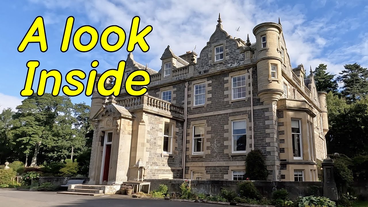 Exploring Crookston House on the edge of the Scottish Borders