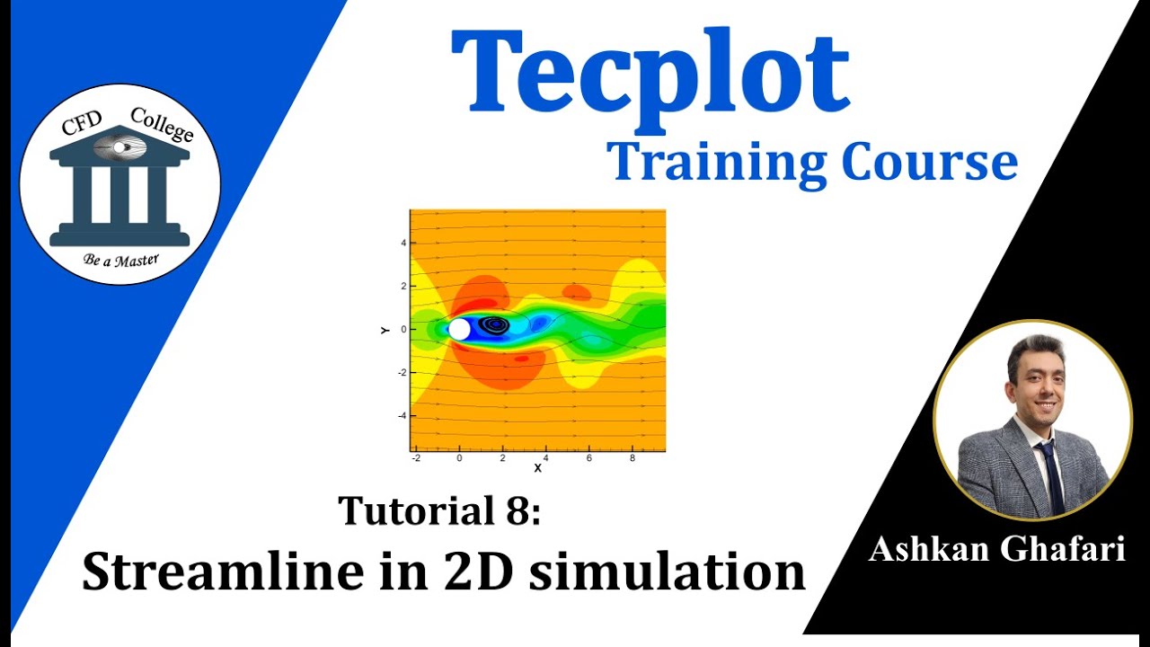 Tecplot Tutorial 8 | How to draw streamlines in 2D simulation?