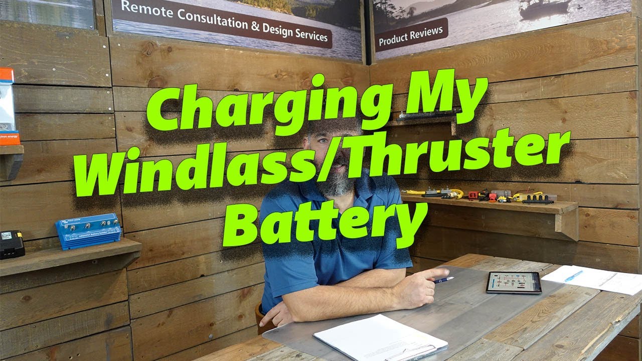 My Windlass and Thruster Battery Only Charge on Shorepower - Is This Wrong?