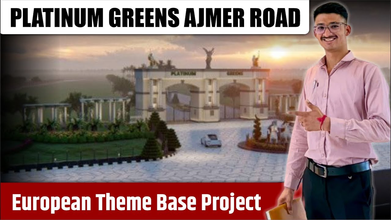 Europe Jaisa Lifestyle, Jaipur Mein | PLATINUM GREENS TOWNSHIP | Premium Plot Investment 