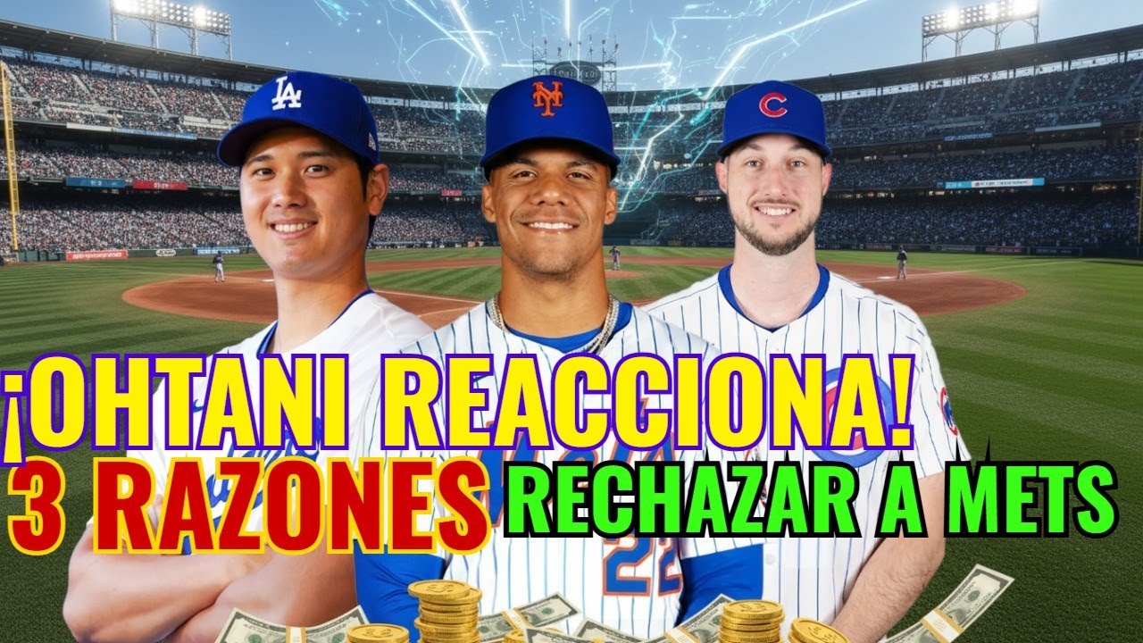 Tucker Responde a Soto: 3 Razones para Rechazar a Mets. ¡Ohtani Reacciona!