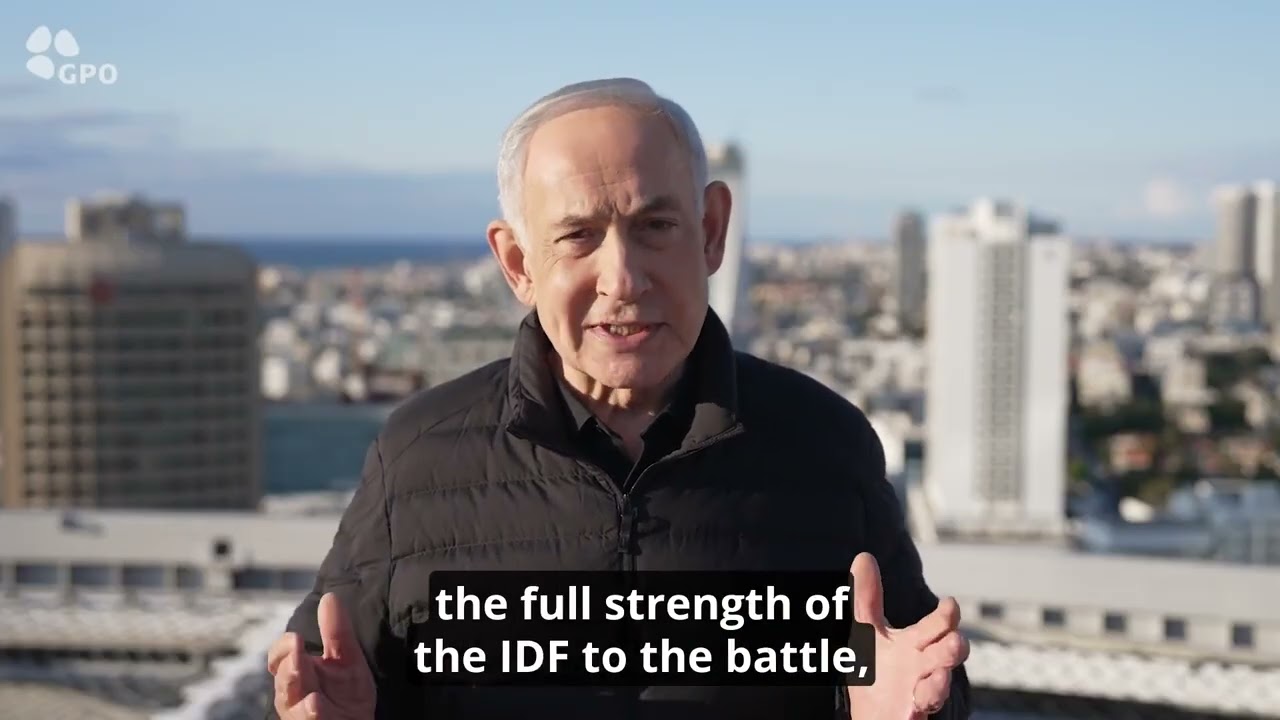 Israeli PM Benjamin Netanyahu's Update on Operation Roaring Lion in Iran