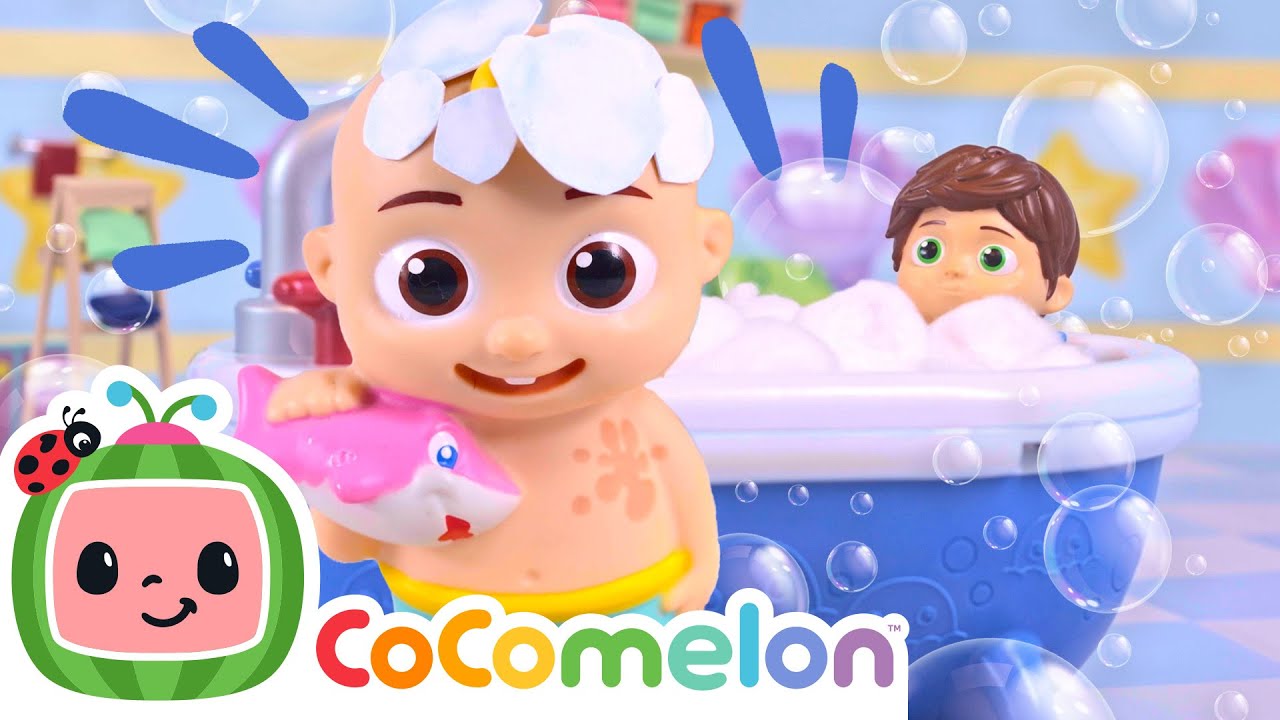 JJ's Bath Routine with TOYS! 💦🧼 | CoComelon Toy Pretend Play + MORE CoComelon Nursery Rhymes