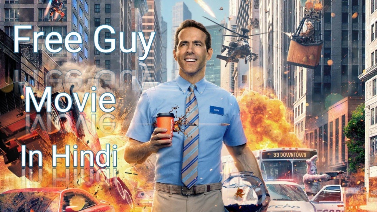 Free Guy Movie In Hindi Full Explanation In Hindi 2021 Comedy/Action  In हिन्दी | #YKMovies