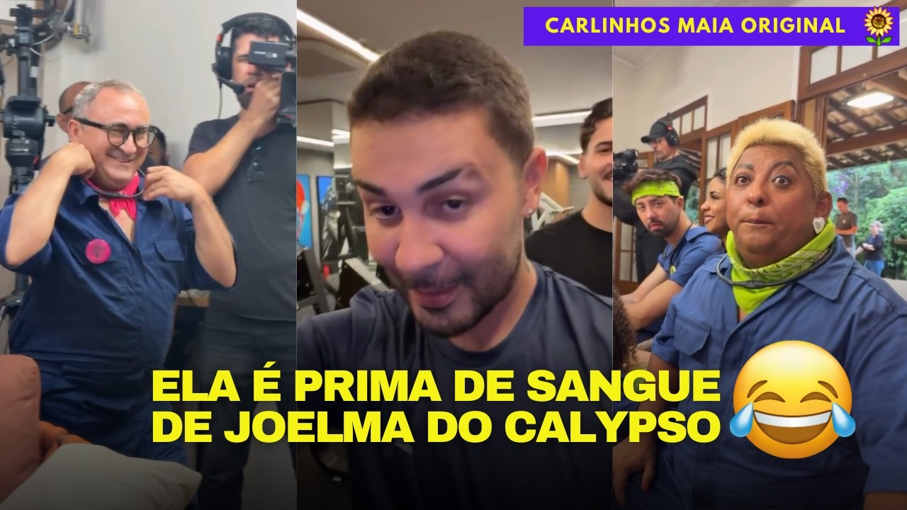 CHEGOU A DONA DA NETFLIX 😂😂 | CARLINHOS MAIA 🌻