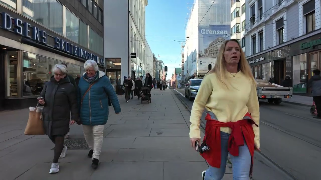 Oslo Norway Walk 4K | Full City Centre Walking Tour in Norway 🇳🇴