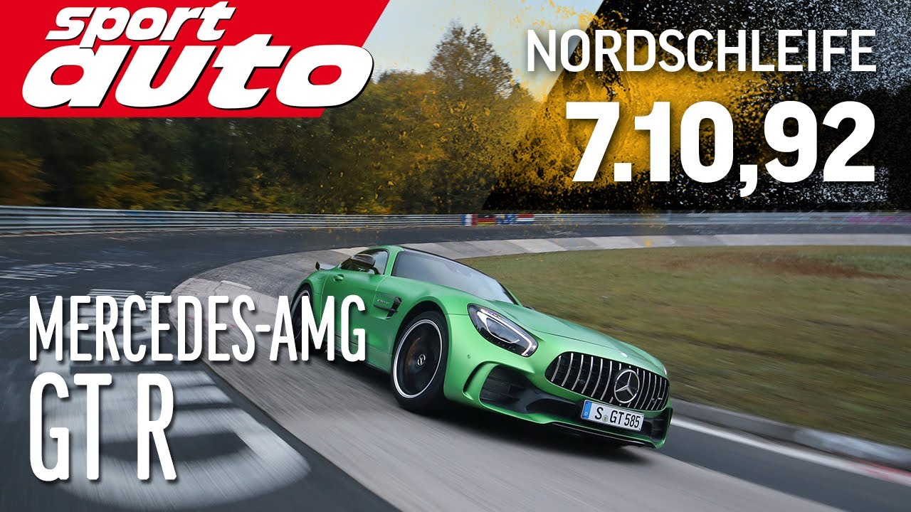 Mercedes-AMG GT R 7.10,92 min Nordschleife HOT LAP sport auto World's Exclusive First Test