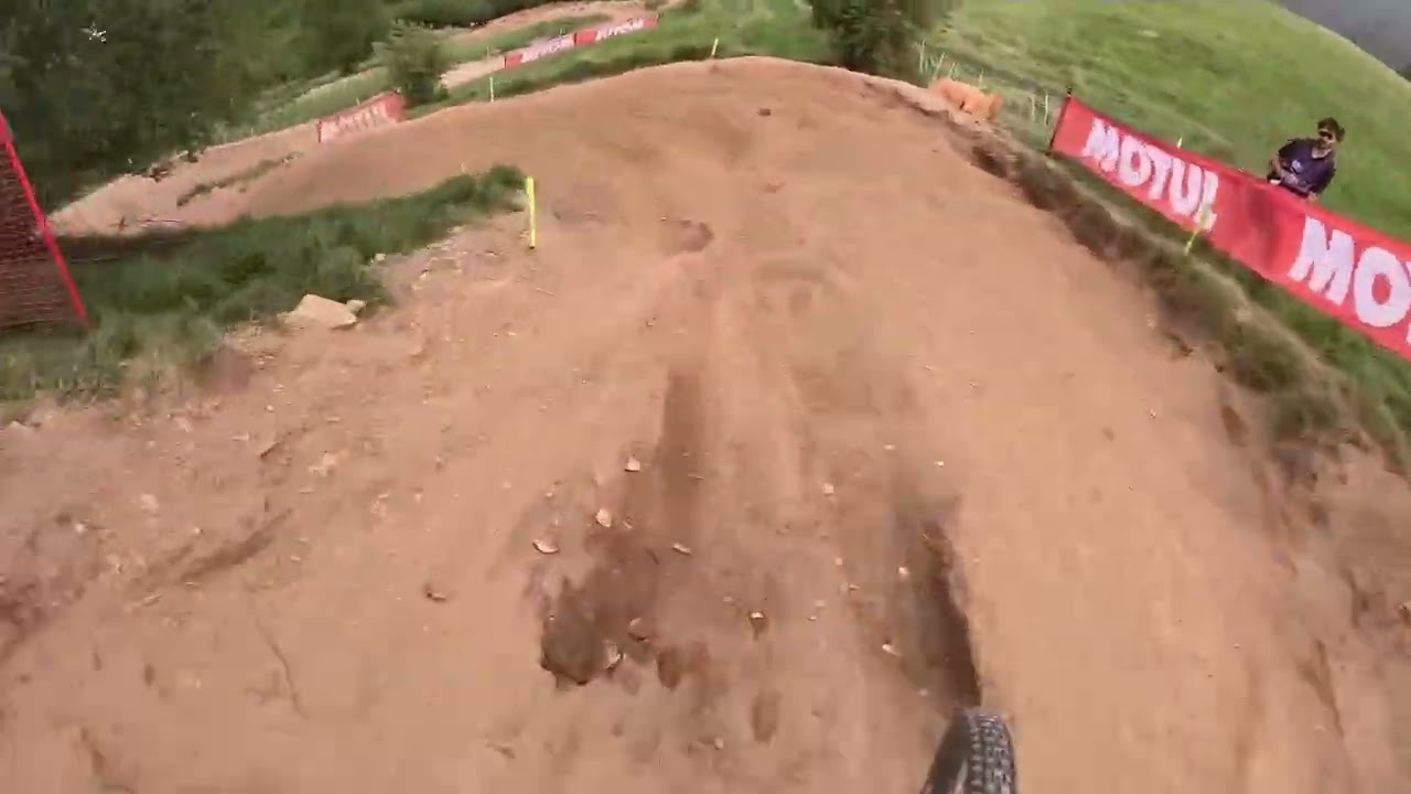 Full lap Loudenvielle World Cup track. 9th place finish. (Praccy lap)