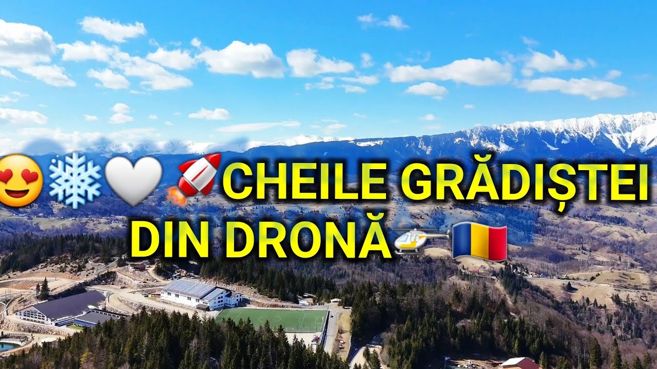 🤌🤍❄️😍🤍Cheile Grădiștei - FUNDATA🥰 din Dronă 🚁🇹🇩🇹🇩🇹🇩 #footage4k #drone #mini4pro
