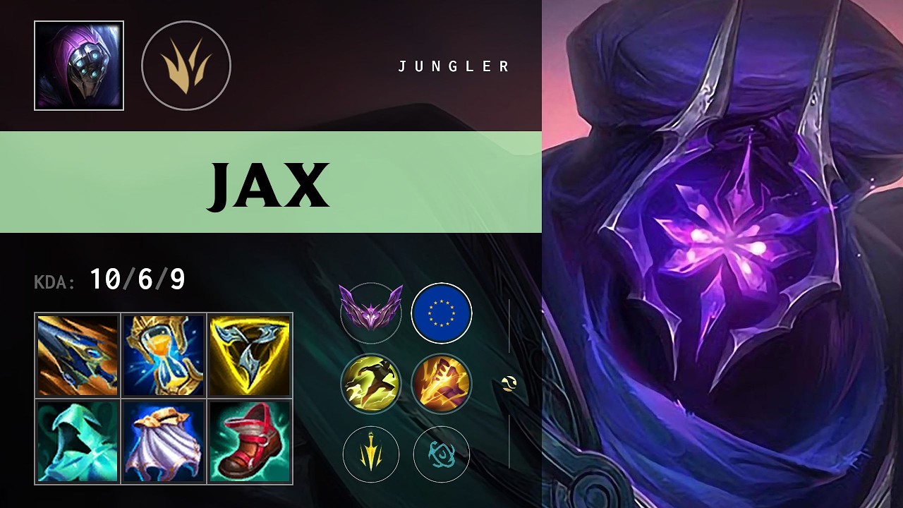 Jax Jungle vs Xin Zhao - EUW Master Patch 26.11