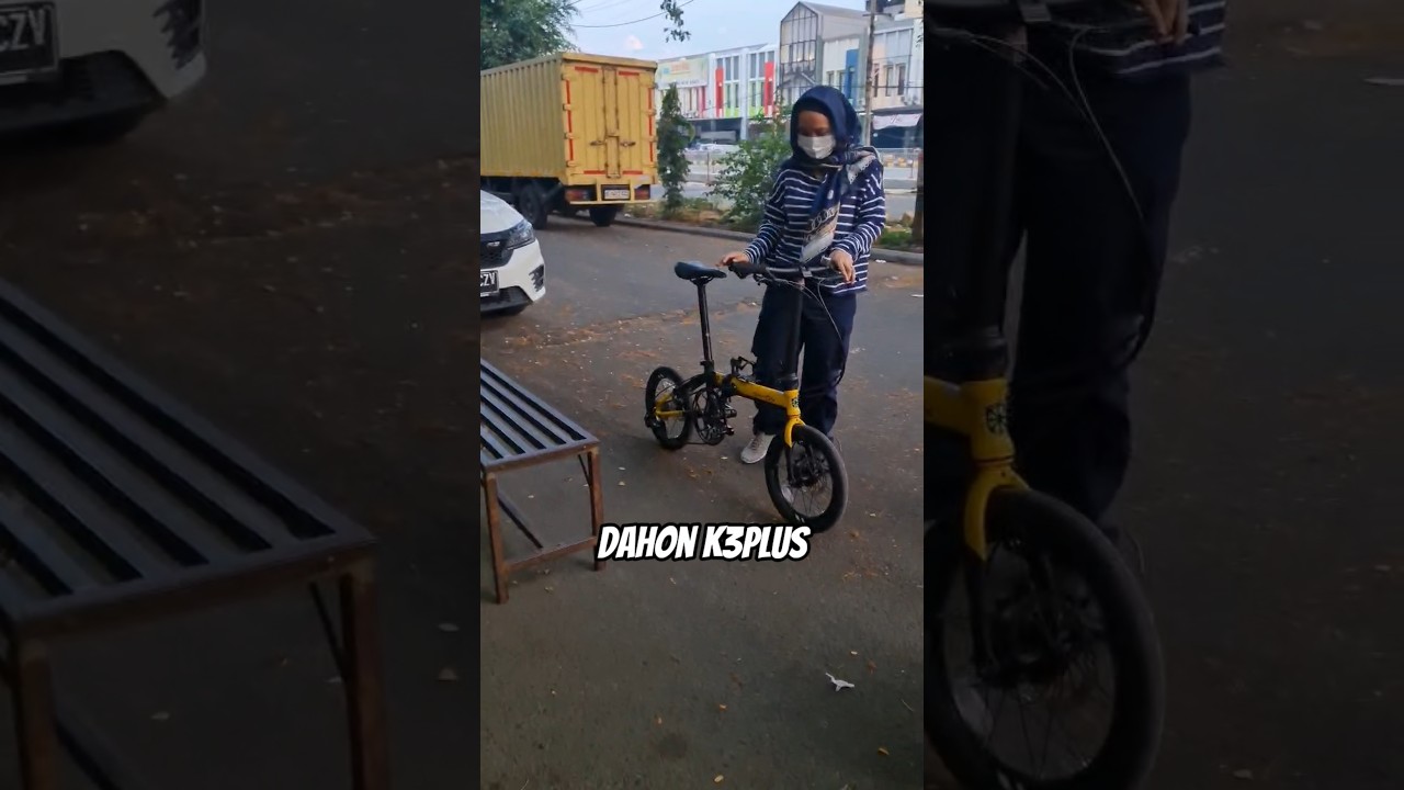 Sepeda lipat Dahon K3 plus disc brake 16 inch