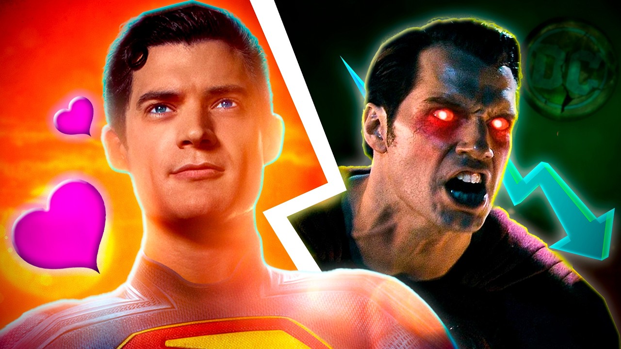 Por Qué el Superman de Corenswet FUNCIONA y el de Cavill NO