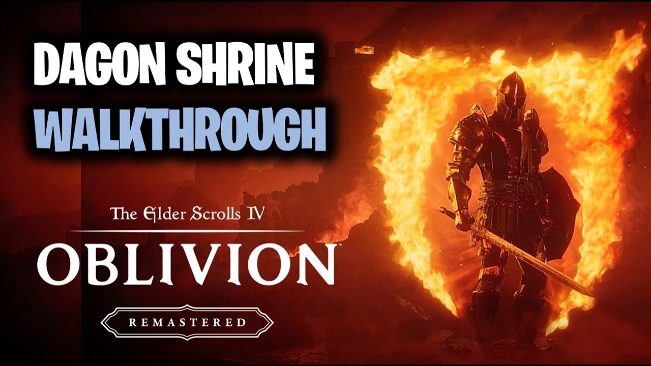 Прохождение святилища Дагона | Elder Scrolls 4 Oblivion Remastered