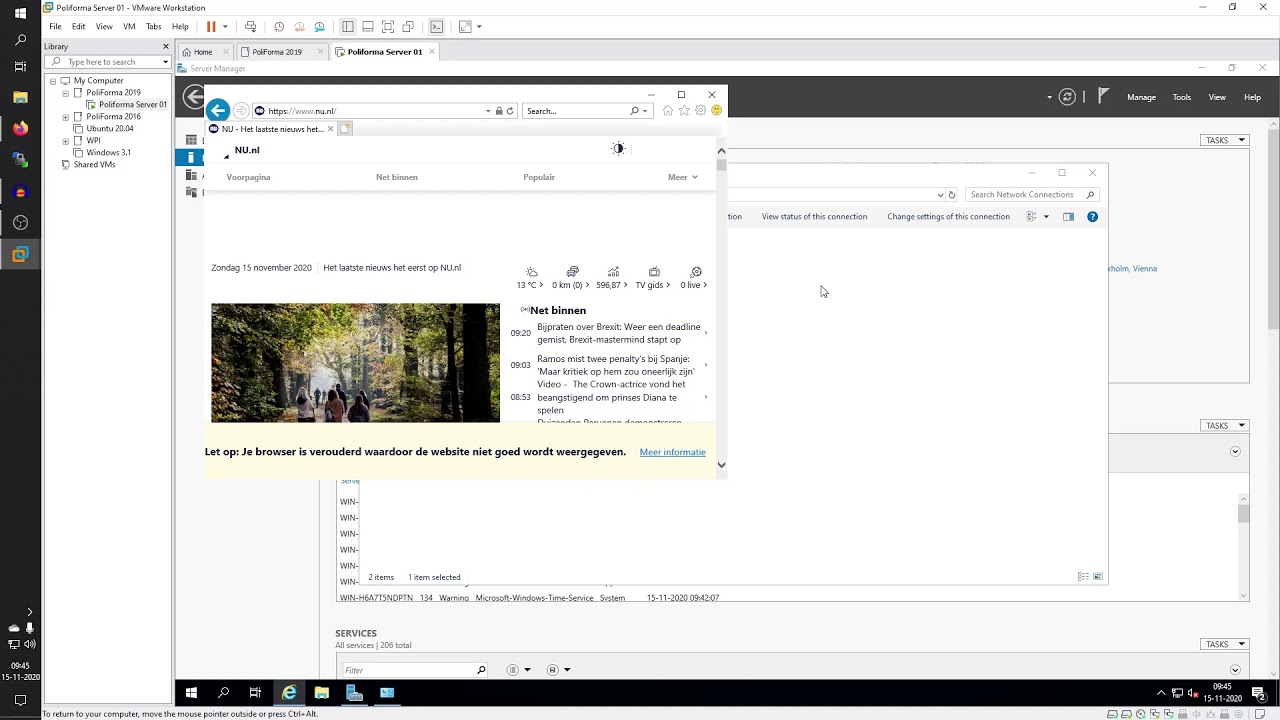Windows Server 2019 - Hoofdstuk 1 - Instellingen  PFSV01