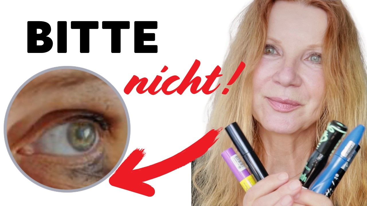 Mascara FEHLER, die fast ALLE machen! Warum wir ab 50 anders tuschen müssen!