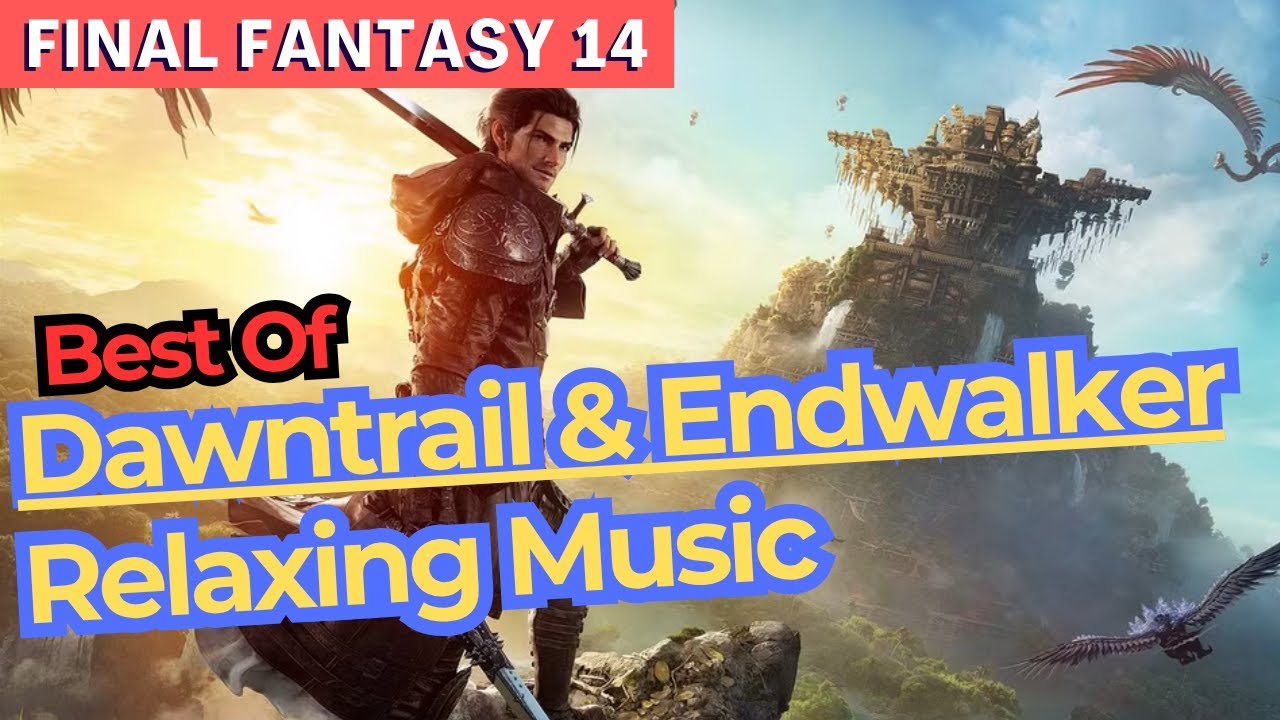 Relaxing FFXIV OST, Study Music (6 hours) | chill gaming music ft FFXIV music ファイナルファンタジーxiv 作業用