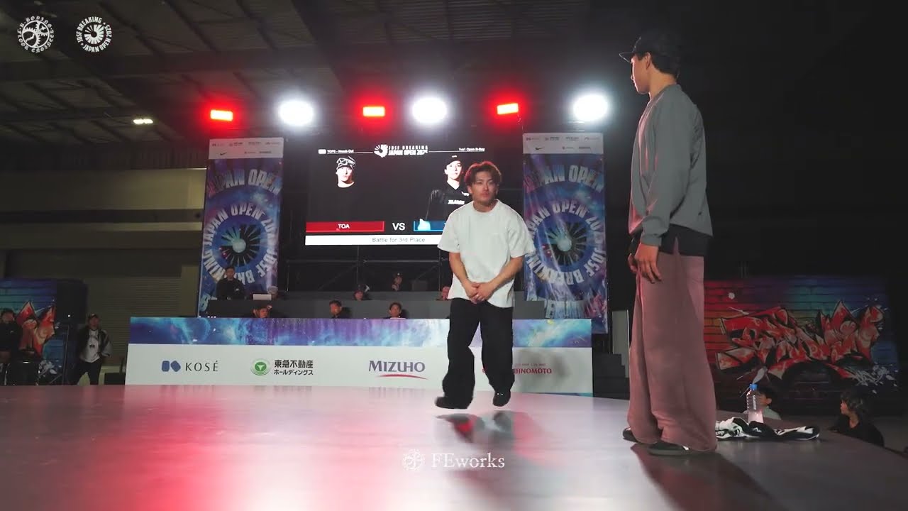 【3rd place match】TOA vs TSUKKI │ JDSF BREAKING JAPAN OPEN 2025 OPEN BBOY │ FEworks