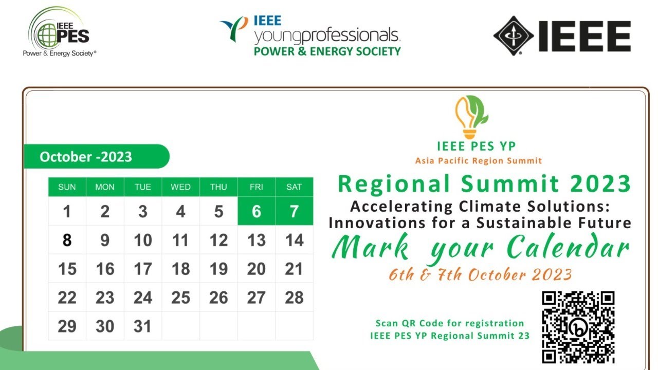 IEEE PES YP Regional Summit 2023 APAC :Day -1