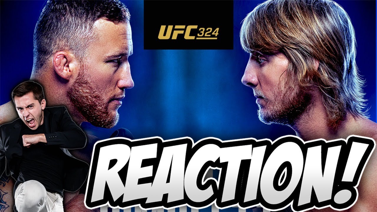 FINCH\S UFC 324 REACTION & BREAKDOWN