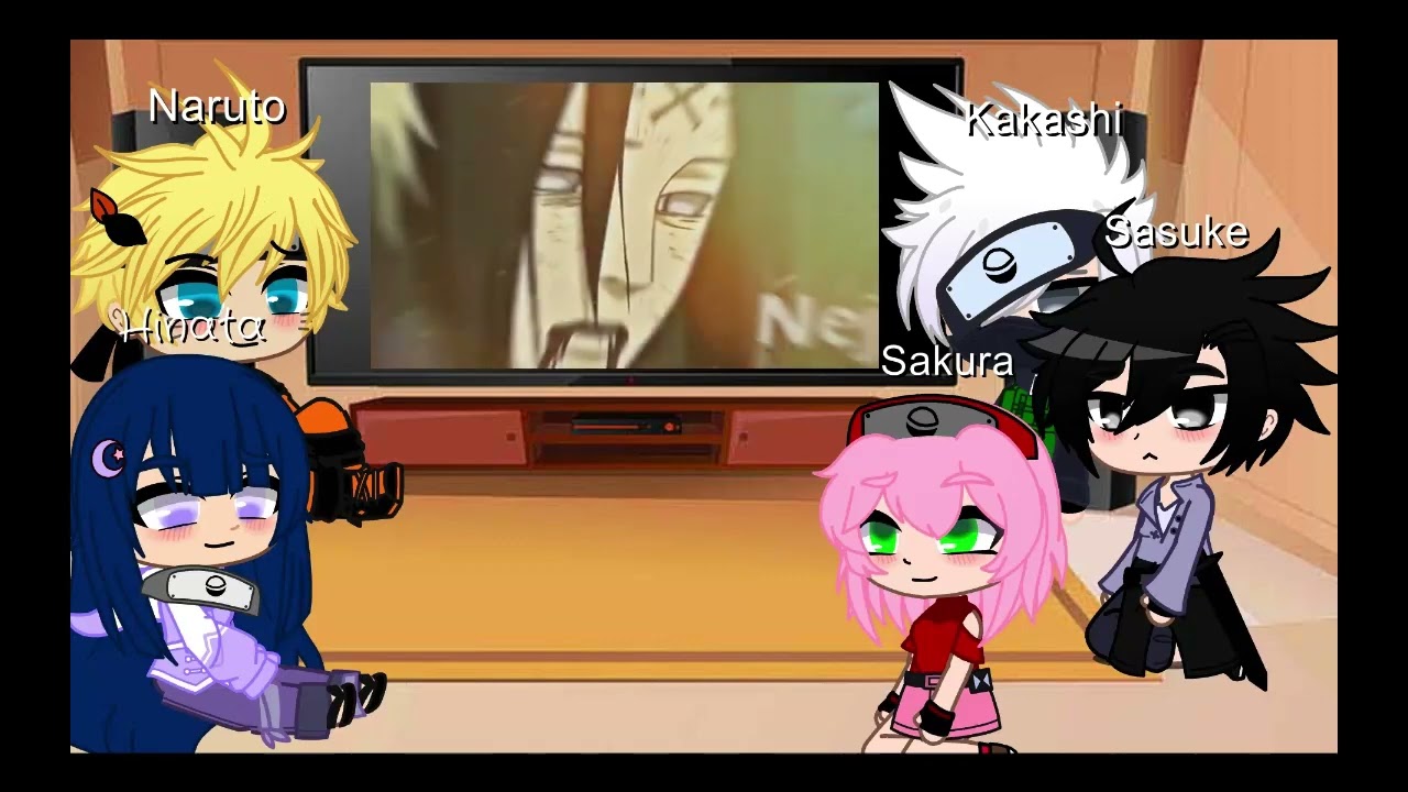 Time 7+hinata react to rap Princesa do Clã