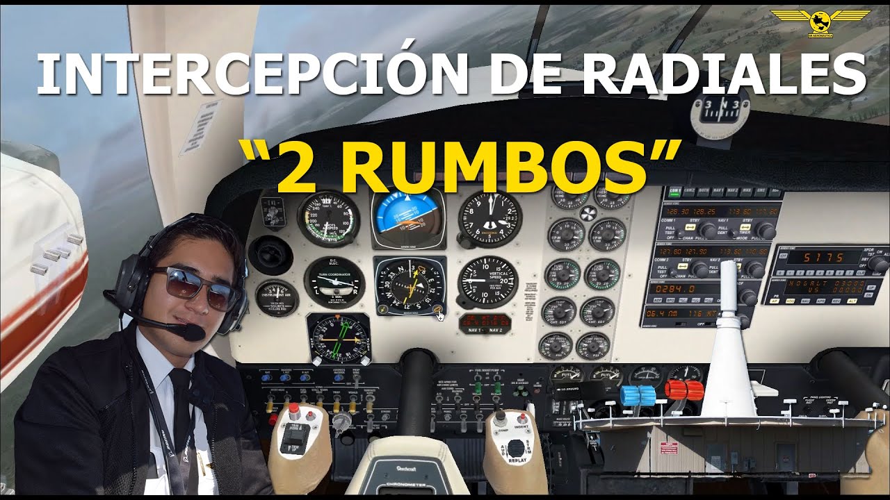 Intercepción de radiales (2 rumbos)