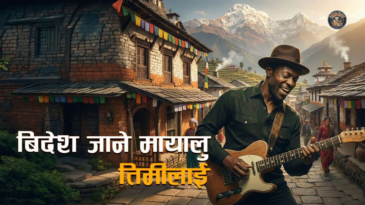 Bidesh Jane Mayalu | बिदेश जाने मायालु | AI Cover | AI Nepali Blues